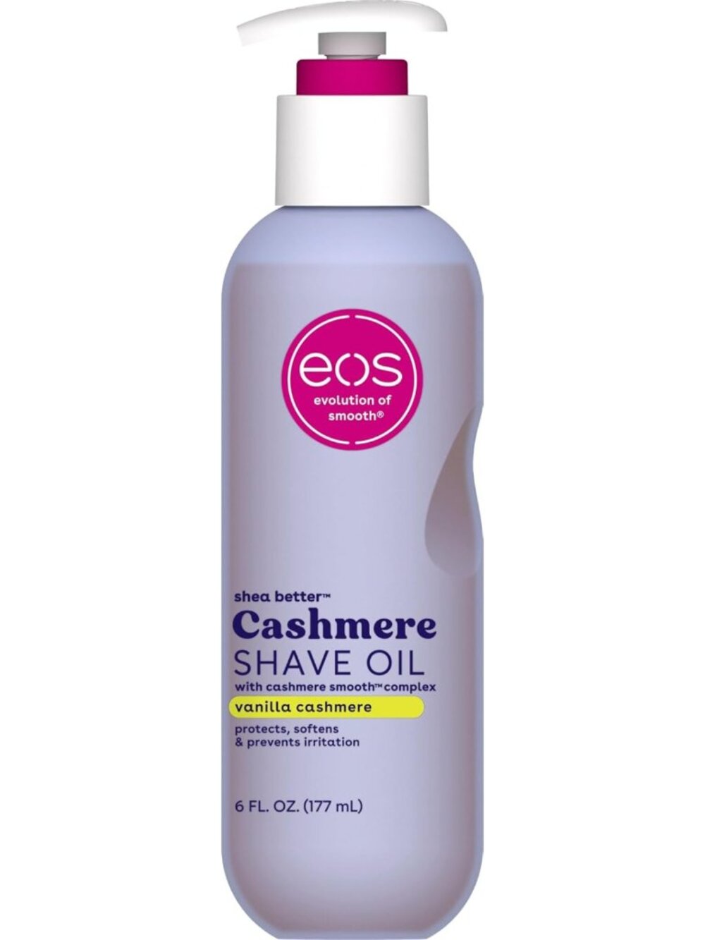 Moisturizing Vanilla Cashmere Shave Oil – Softens Skin, 6 oz Hydrating Formula